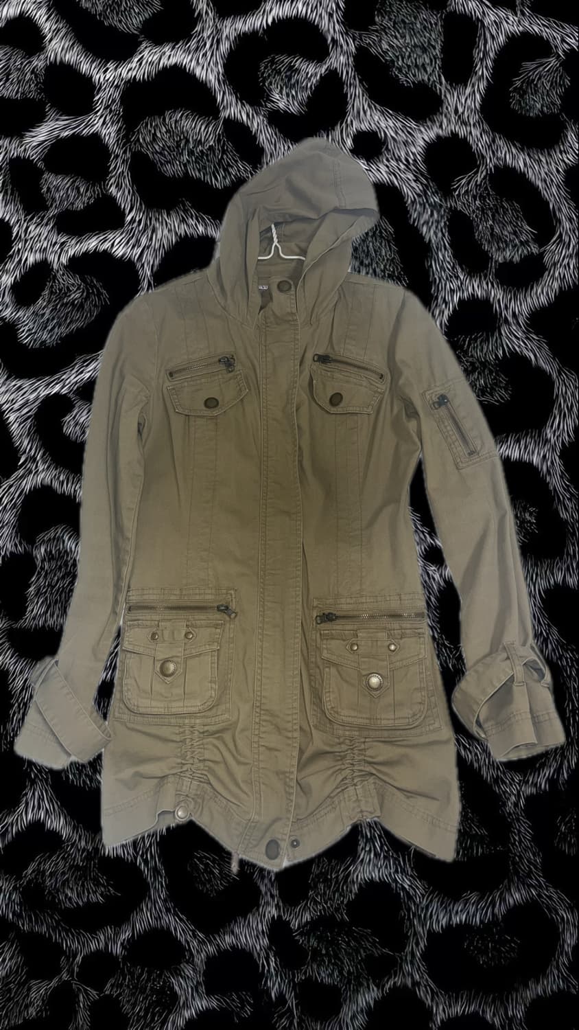 빈티지 y2k 베이지 야상 상품이미지1