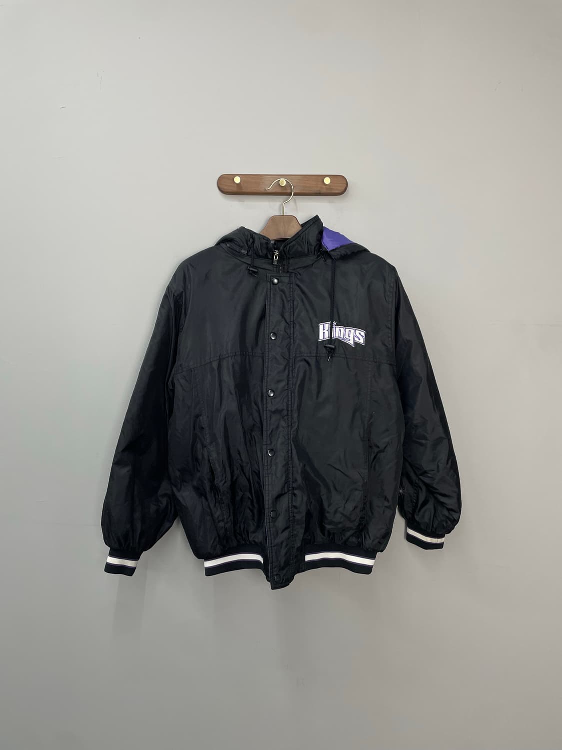 리복 킹스 빅로고 풀집업 바람막이 H1677 상품이미지2