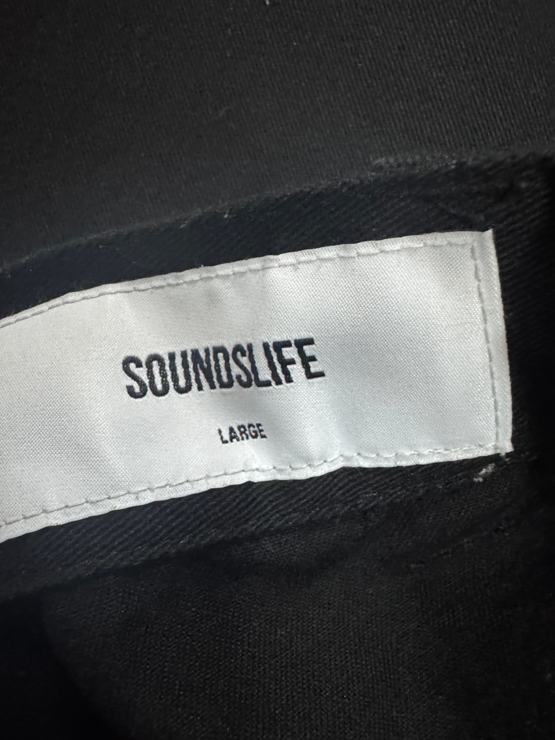 사운즈라이프 soundslife 블랙 벌룬 팬츠 L 상품이미지3