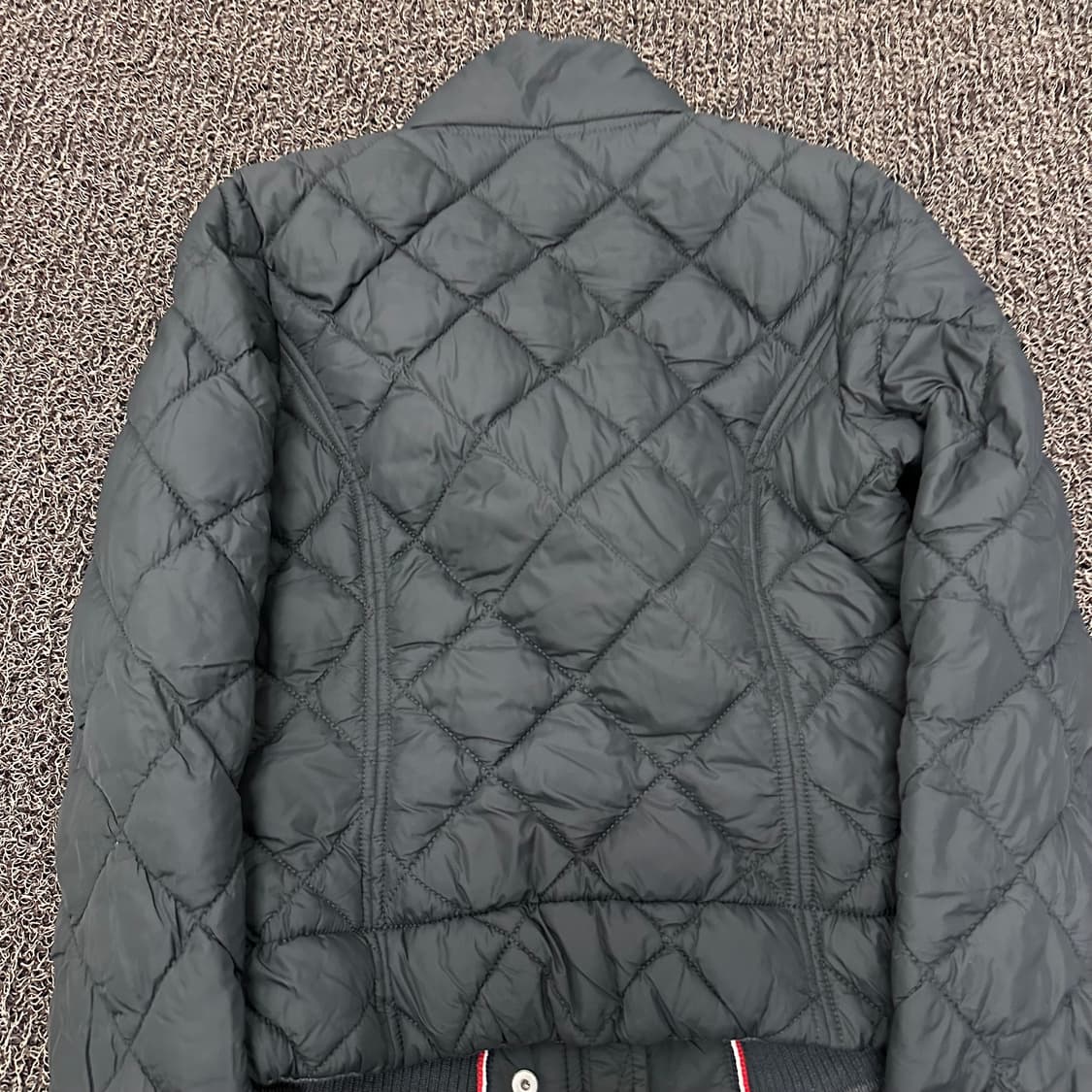 타미힐피거 여성 퀄팅 패딩 자켓 다크그린 XS 상품이미지4