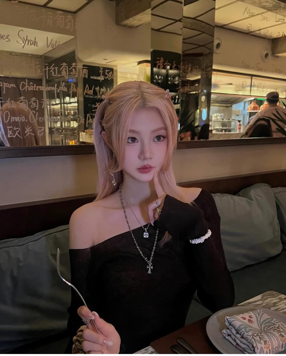 크롬하츠 타이니 초크체인 목걸이 24인치 상품이미지1