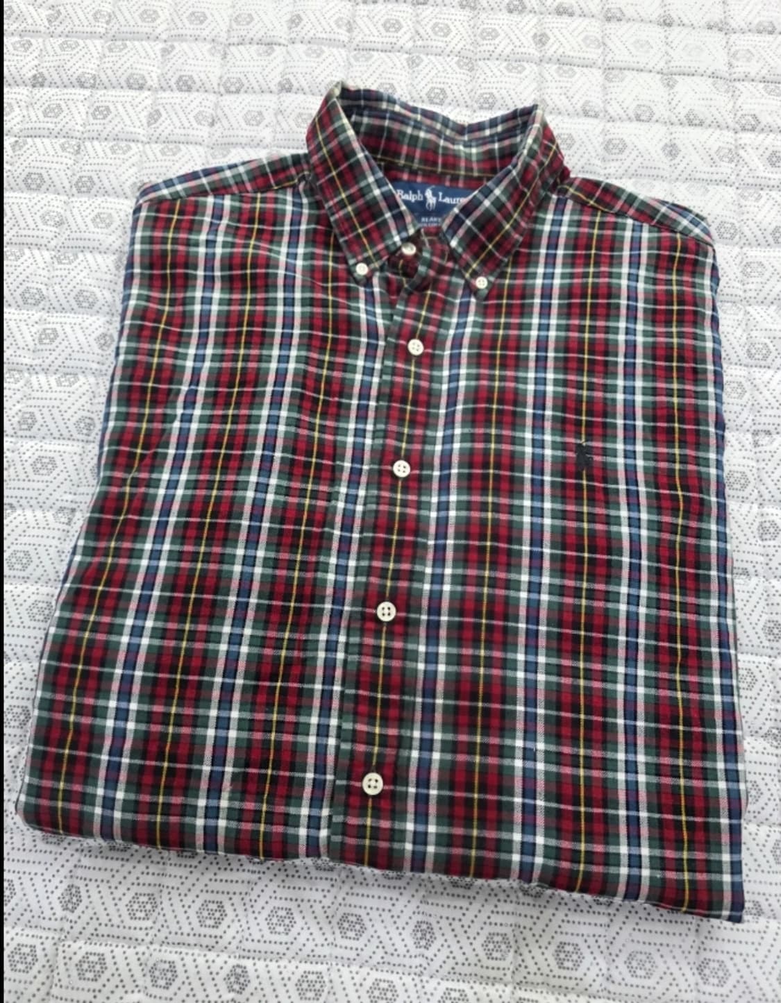 폴로 랄프로렌 체크 셔츠 남방 110 상품이미지1
