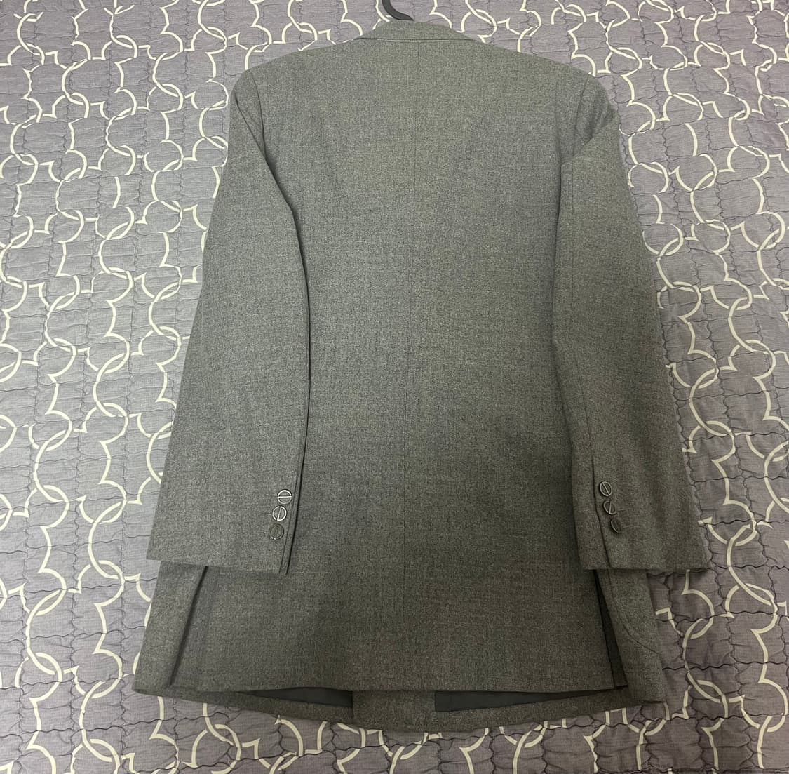 크리스챤 디올 울 그레이 더블 브레스트 셋업 상품이미지2