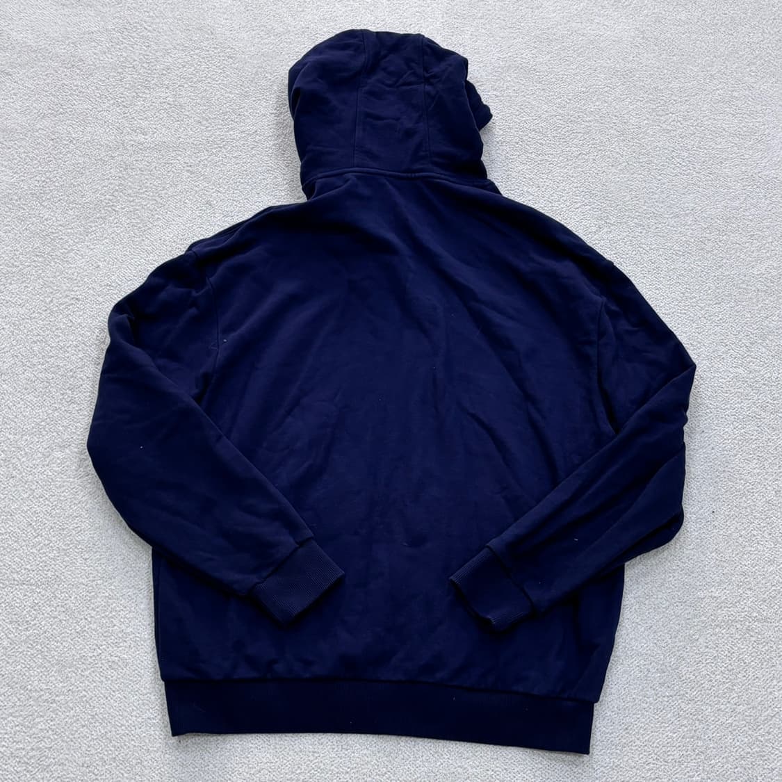 XL 캉골 네이비 후드 티셔츠 0401E 상품이미지2