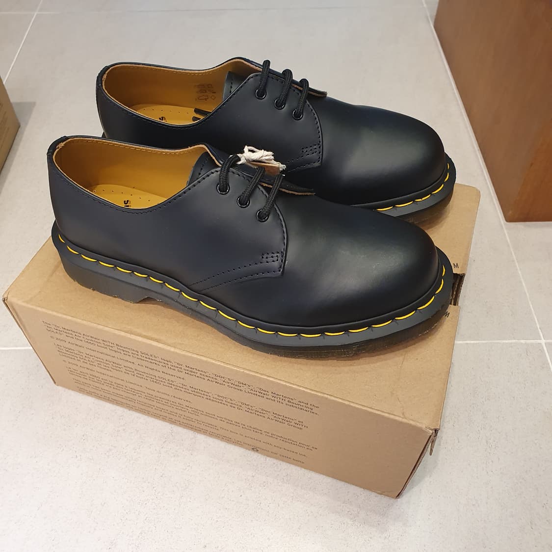 새제품260) 닥터마틴 스무스 1461 블랙 구두 옥스포드 단화 상품이미지2