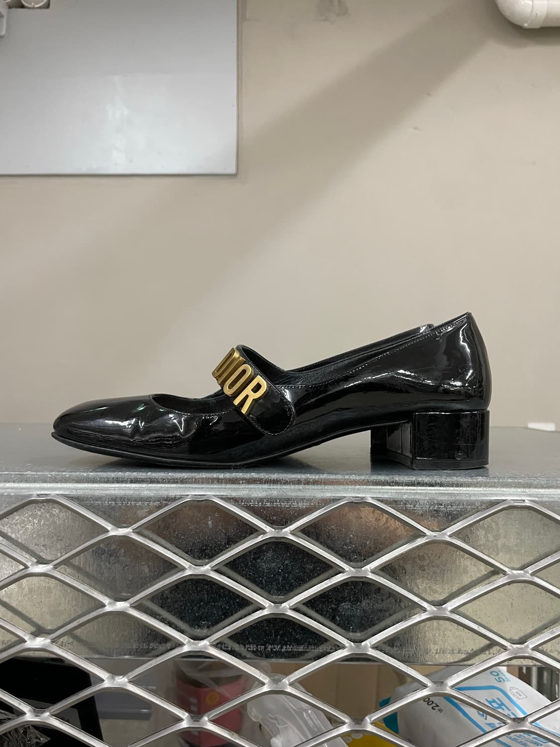 디올 블랙 메리제인 펌프스 38.5 상품이미지1