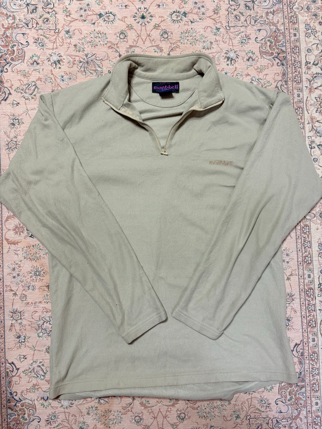 90’s  mont-bell fleece half-zip. 상품이미지3