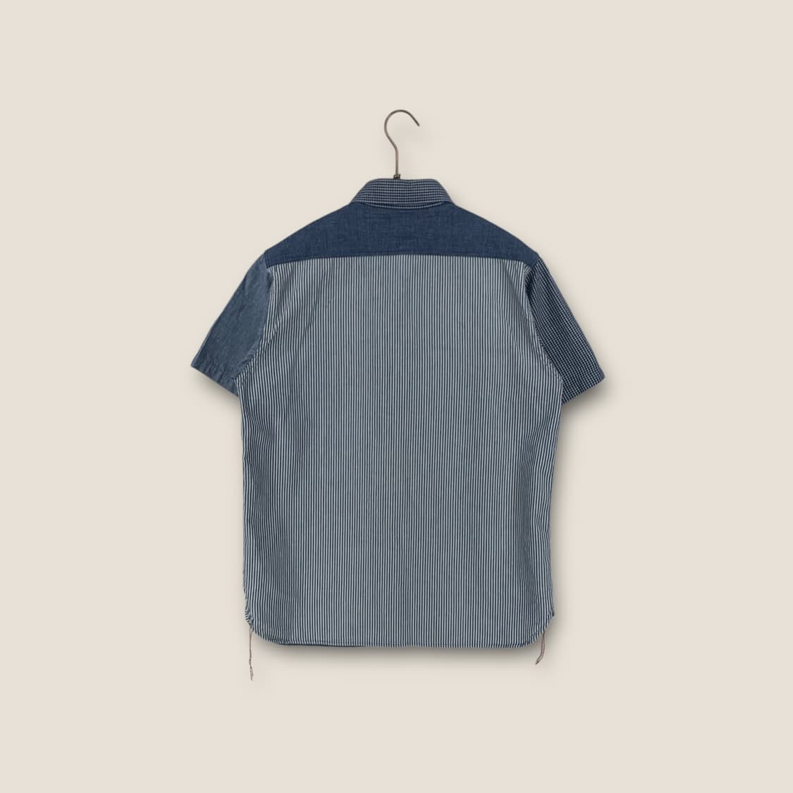 슈가케인 체크패턴 반팔셔츠 상품이미지2