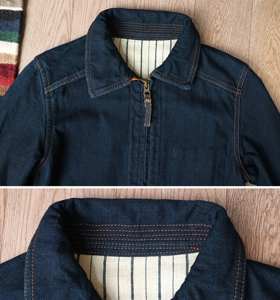 일본판 우먼 인디고 셀비지 데님자켓

우먼 M 상품이미지3