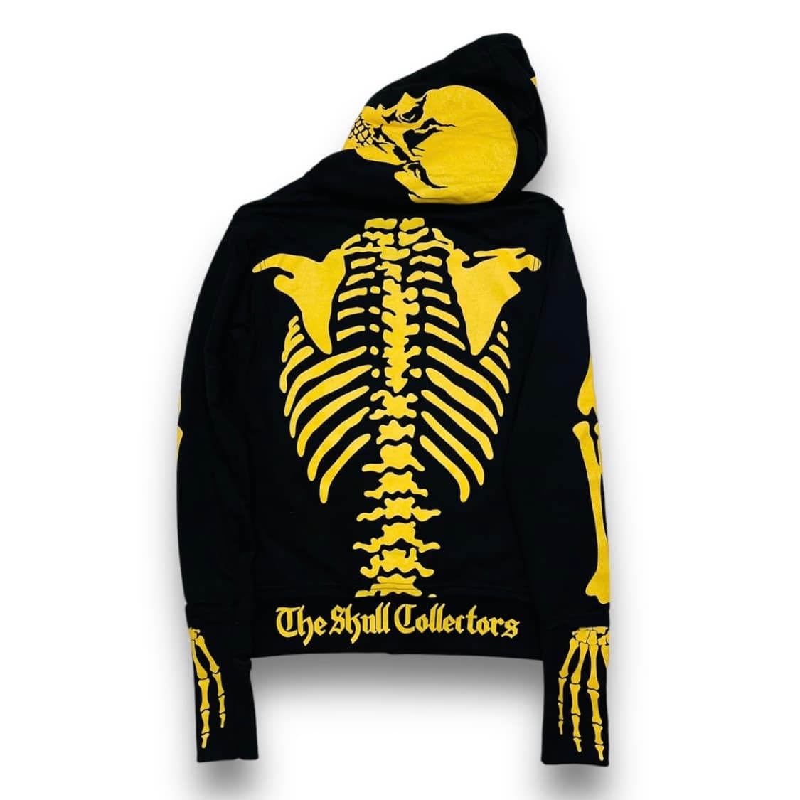 펑크 에이전트 스켈레톤 옐로우 아카이브 후디 집업 상품이미지3