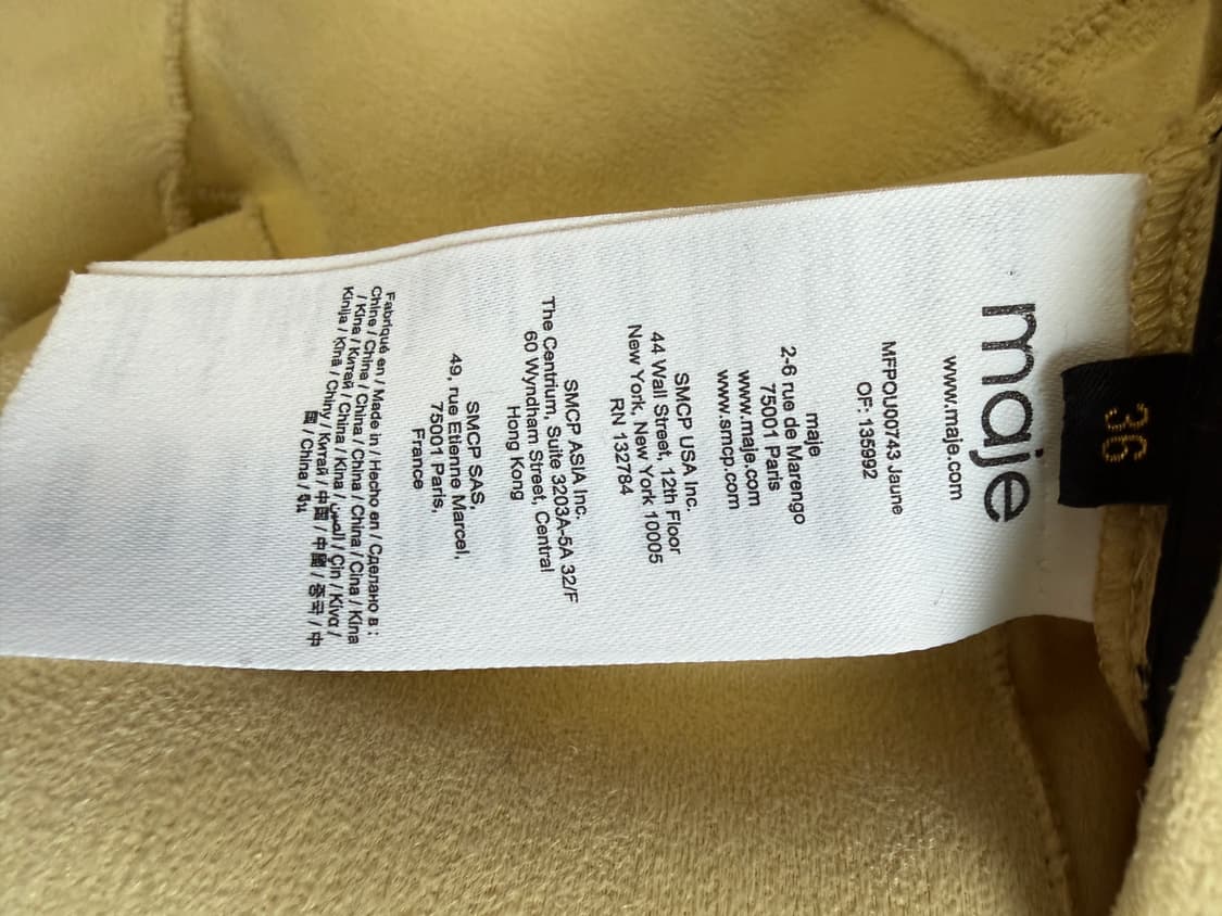 산드로 리버서블 퍼 후드 점퍼  상품이미지10