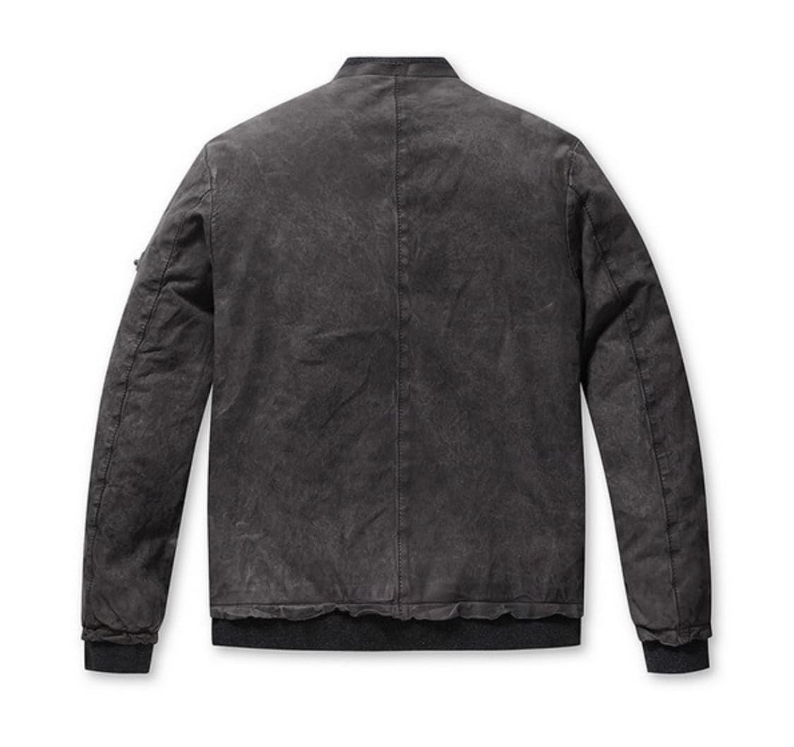 시리즈 누벅 램스킨 포데로사 집업 점퍼 레더 가죽 자켓 95 상품이미지9