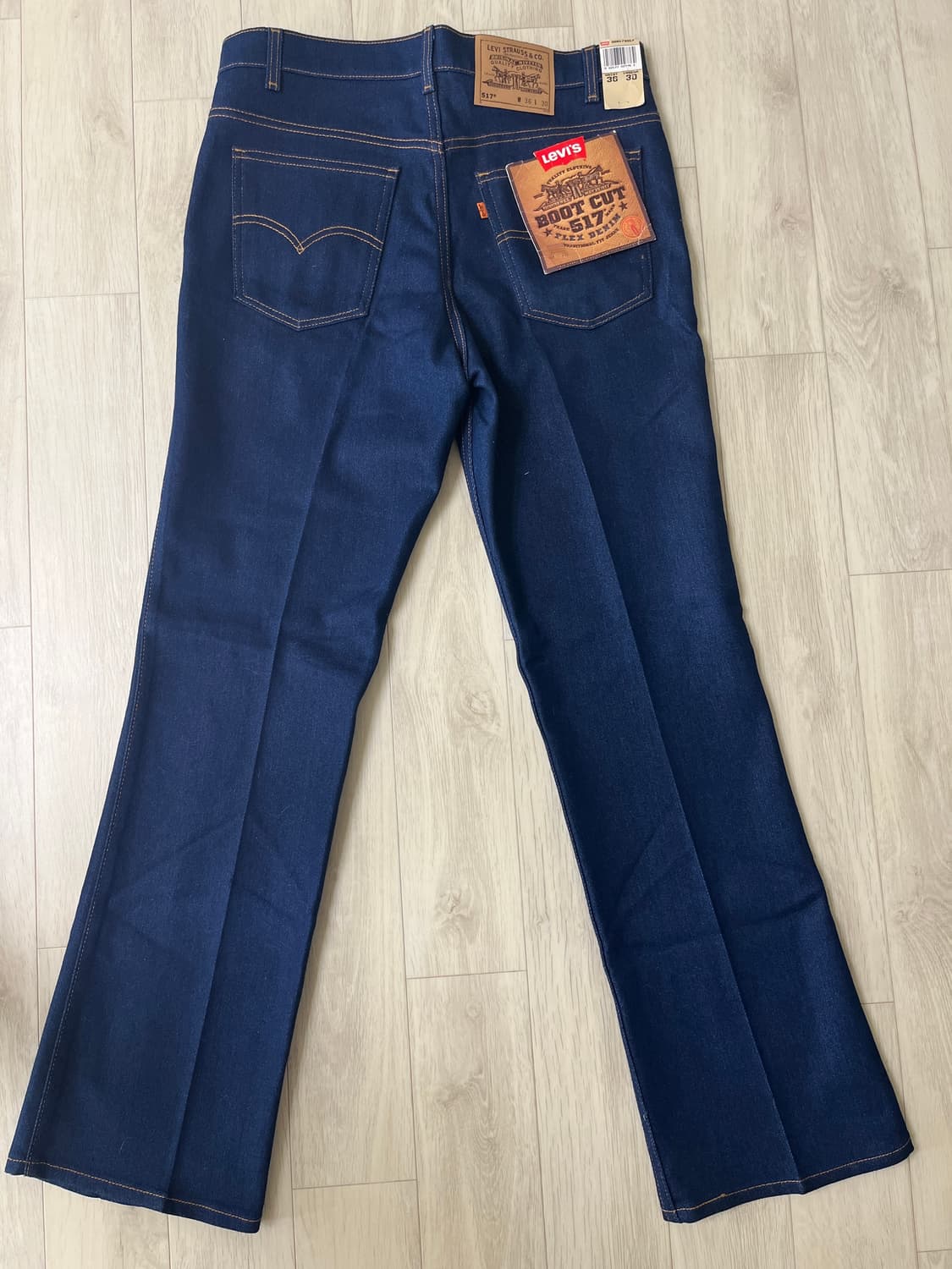 리바이스 levis 90s 517 부츠컷 리지드 오렌지탭 36X30 상품이미지4