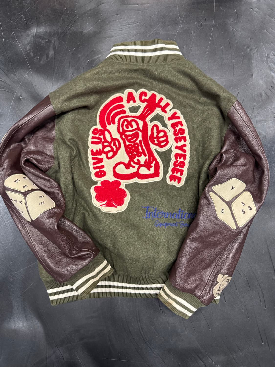 예스아이씨 바시티 레더 배색(L) 상품이미지2