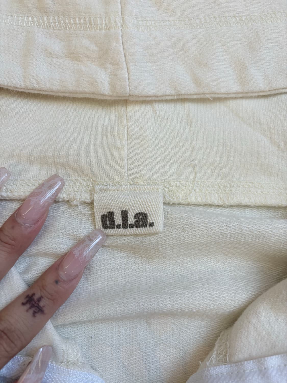 D.i.a. 아이보리 스컬 후드집업 상품이미지5