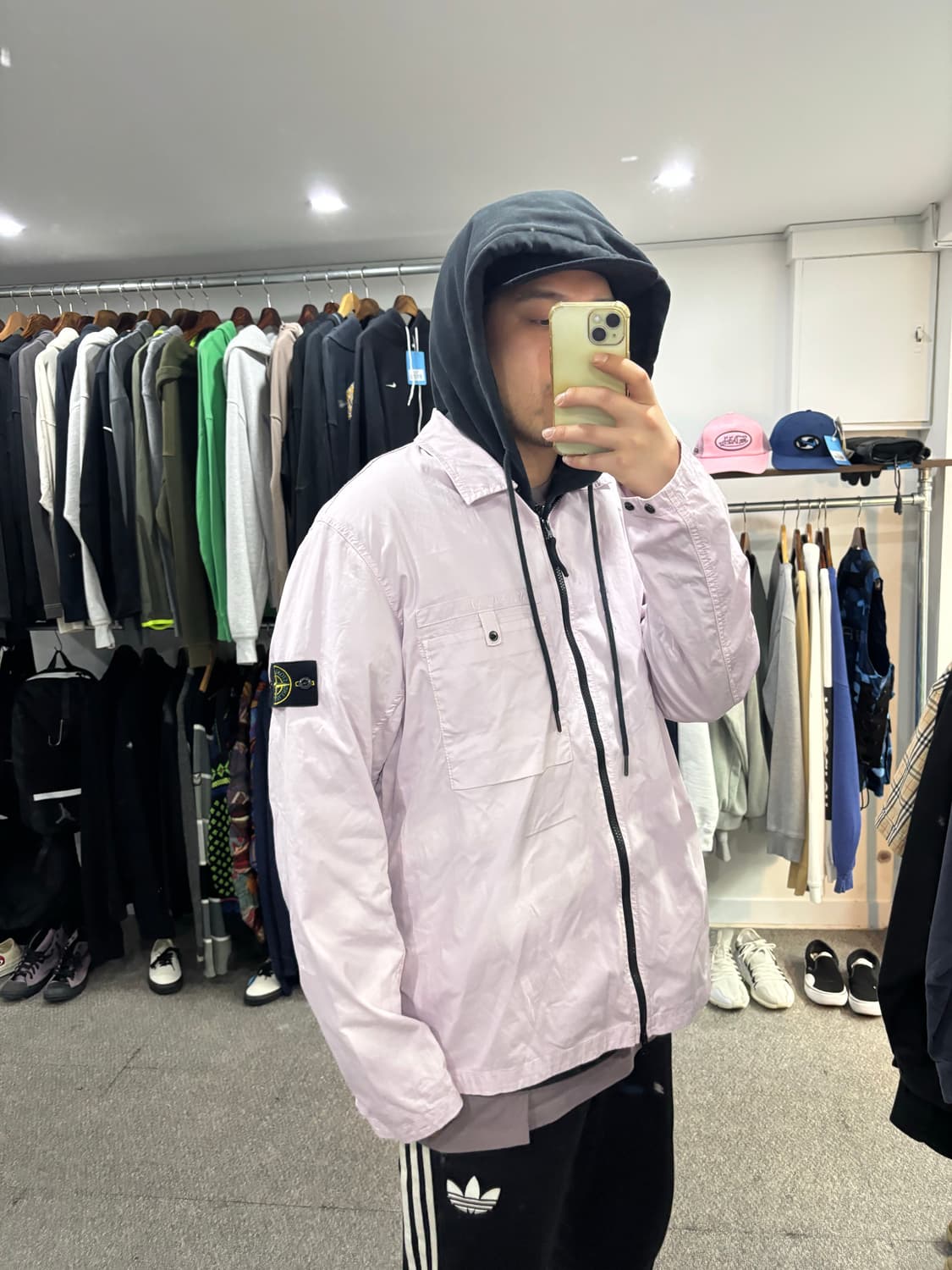 스톤아일랜드 와펜 포켓 셔츠 자켓 상품이미지7