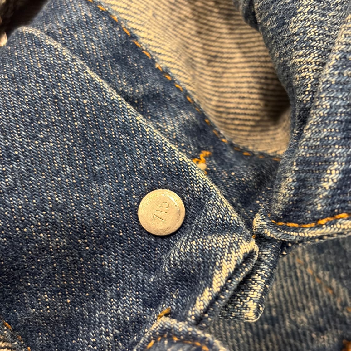 [40] 90s 리바이스 USA 데님 트러커 자켓 청자켓 B858 상품이미지5