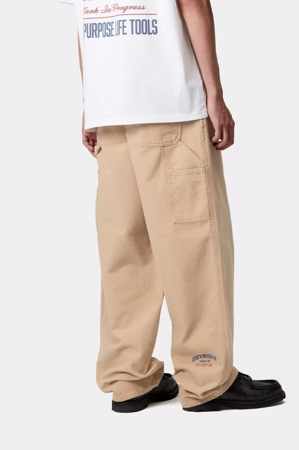 칼하트 WIP OG 싱글 니 그래픽 팬츠 해비스톤워시(L/새상품) 상품이미지5