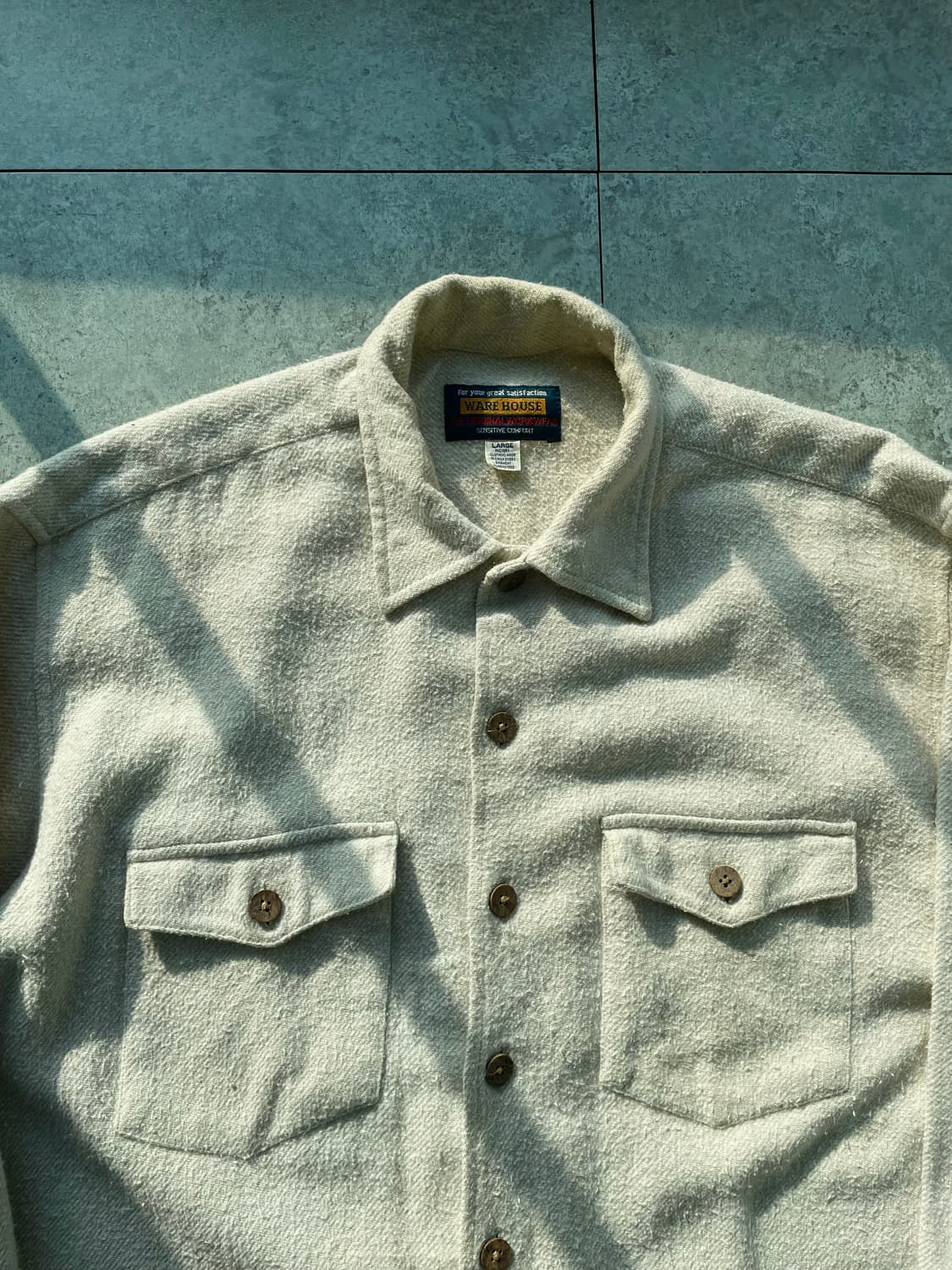 웨어하우스 울 셔츠 상품이미지3