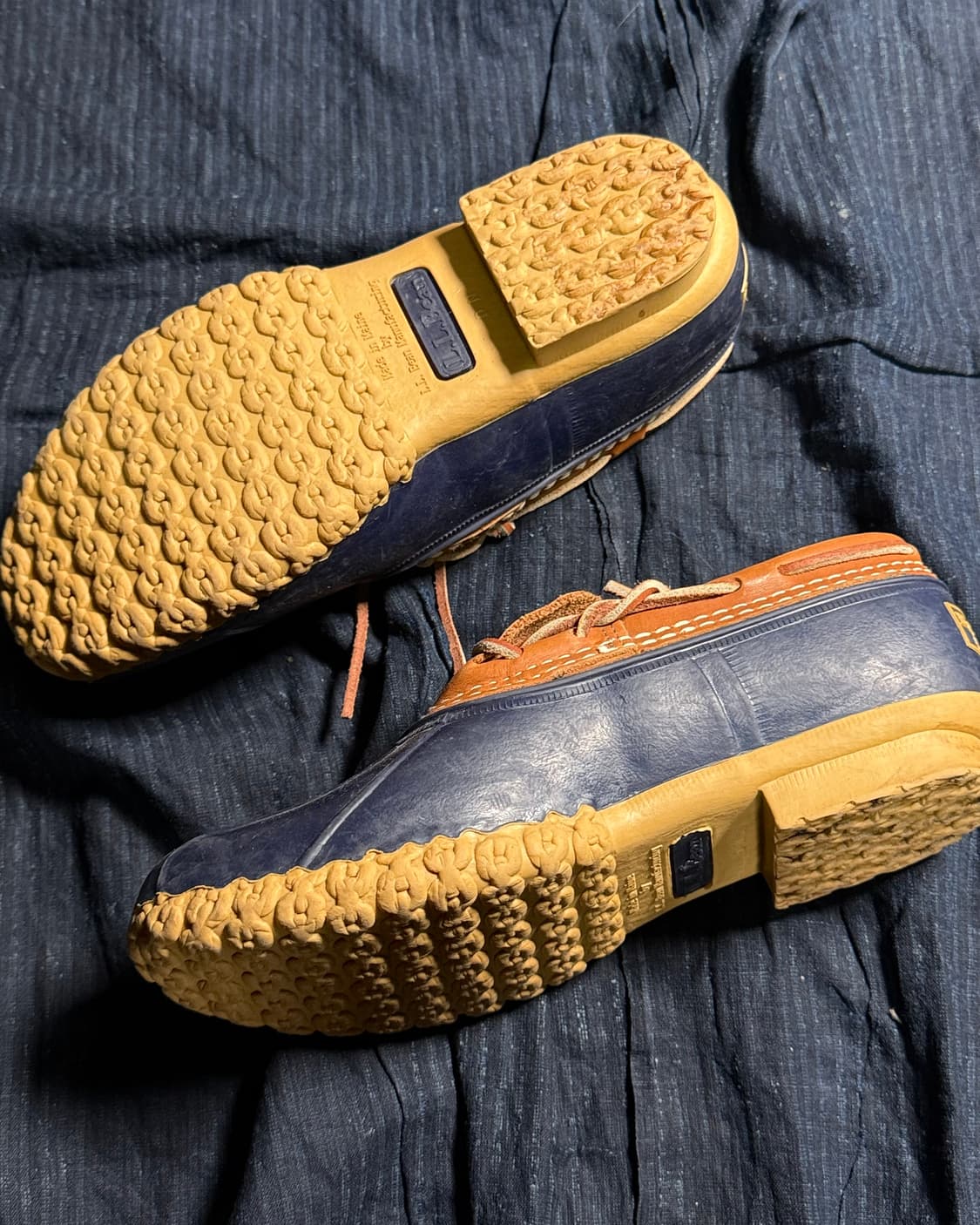 80-90‘s L.L.Bean 빈부츠 러버목 US8N 상품이미지6