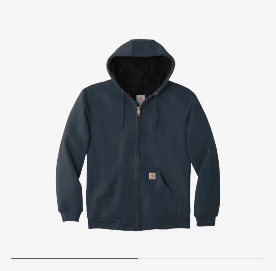 칼하트 네이비 후드집업 상품이미지1