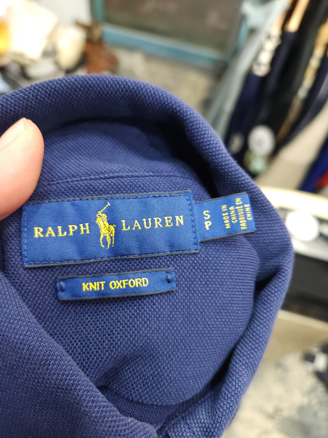 폴로 랄프로렌  네이비 니트 옥스포드 셔츠

 상품이미지2