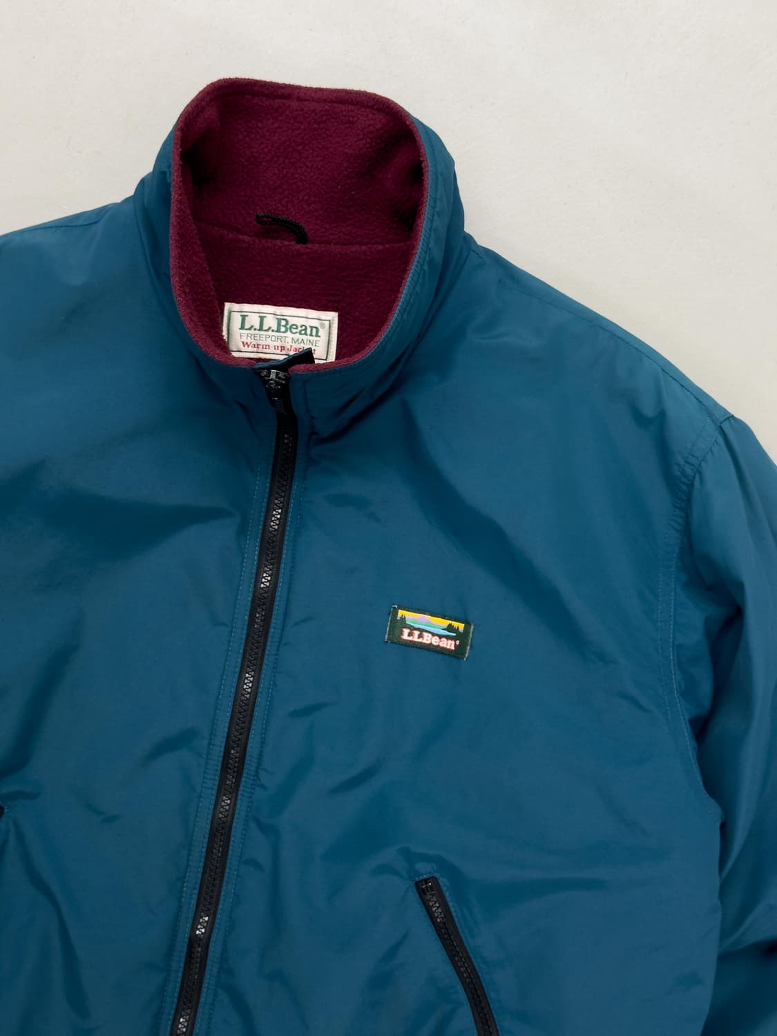 90's LL Bean 엘엘빈 웜업 자켓 상품이미지2