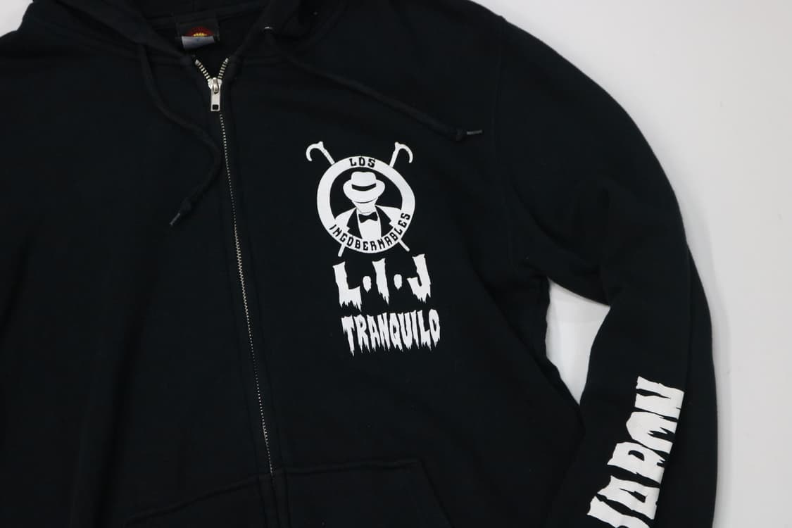 NJPW 신일본 프로레슬링 L.I.J 로스 인고베르나블레스 후드 집업  상품이미지3