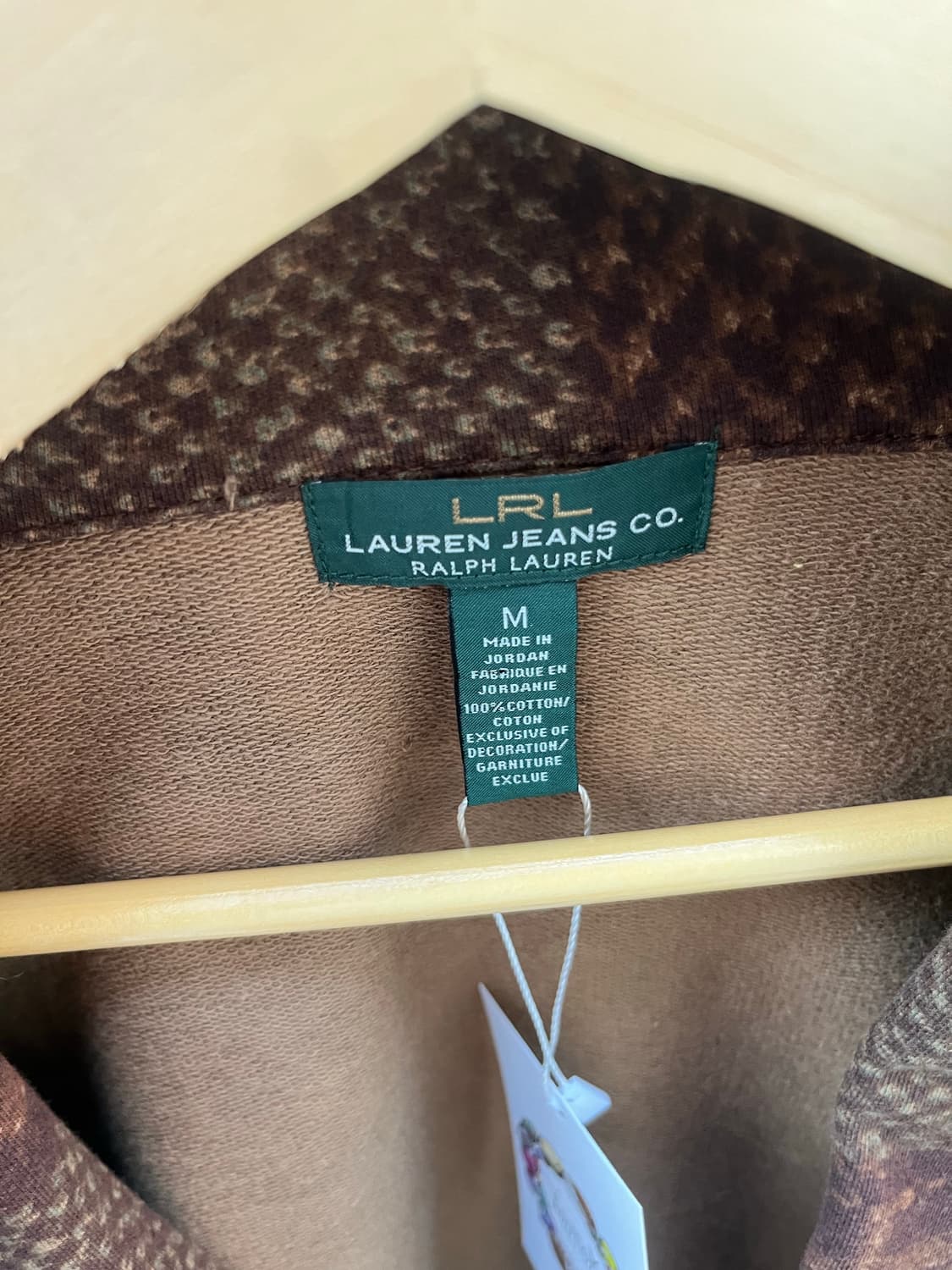 빈티지 Lauren Ralph Lauren 숄칼라 가죽 버클 자켓 M 상품이미지4