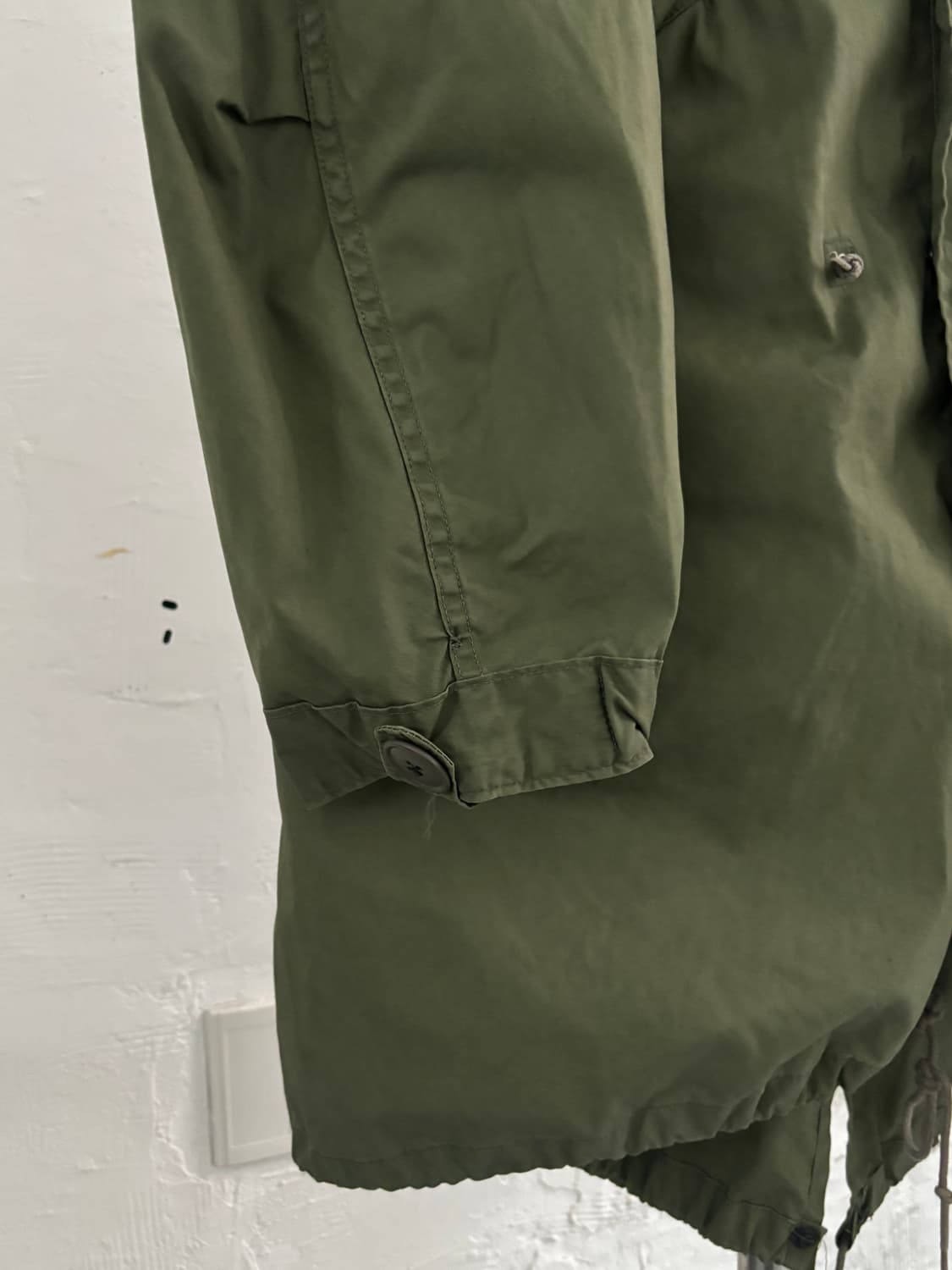 오리지널 M-65 피쉬테일 카키 파카 상품이미지6