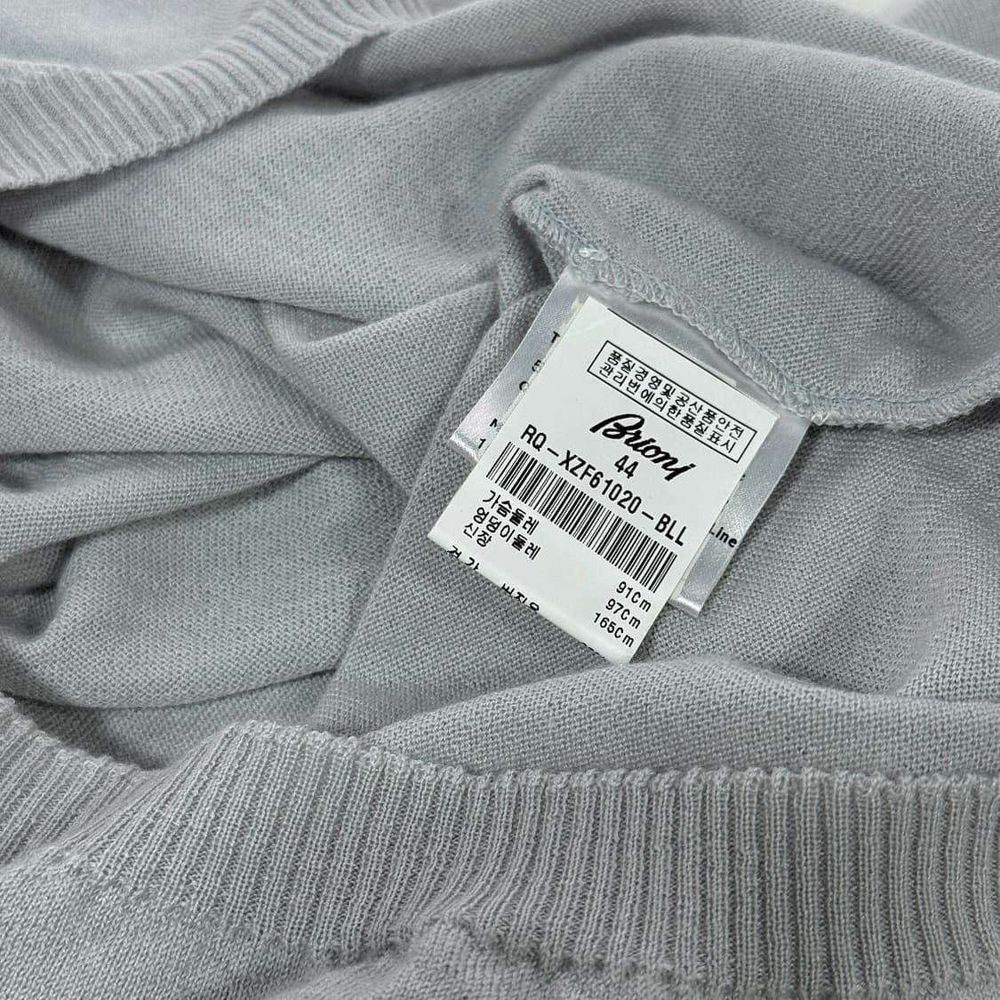 브리오니 드레이프 슬리브리스 탑 [새상품] 상품이미지3