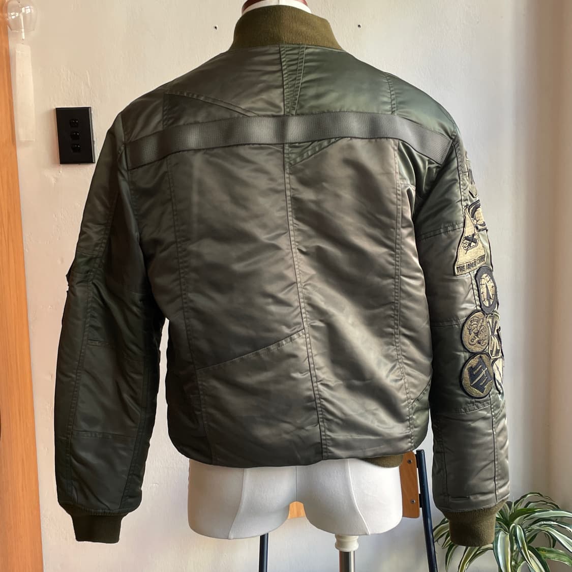 Schott Patchwork MA-1 Flight Jacket 상품이미지4