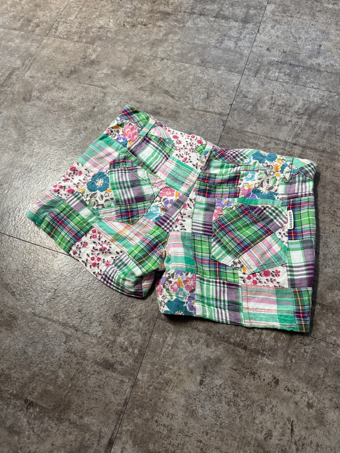 패치워크 쇼츠 레이어드 탑 3pcs SET 상품이미지10