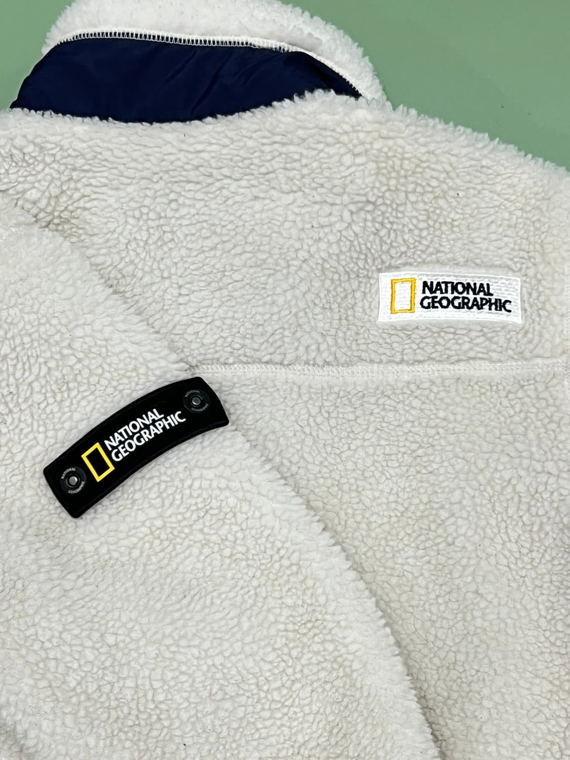 (S) 네셔널지오그래픽 롱 셰르파 뽀글이 집업 자켓 상품이미지6