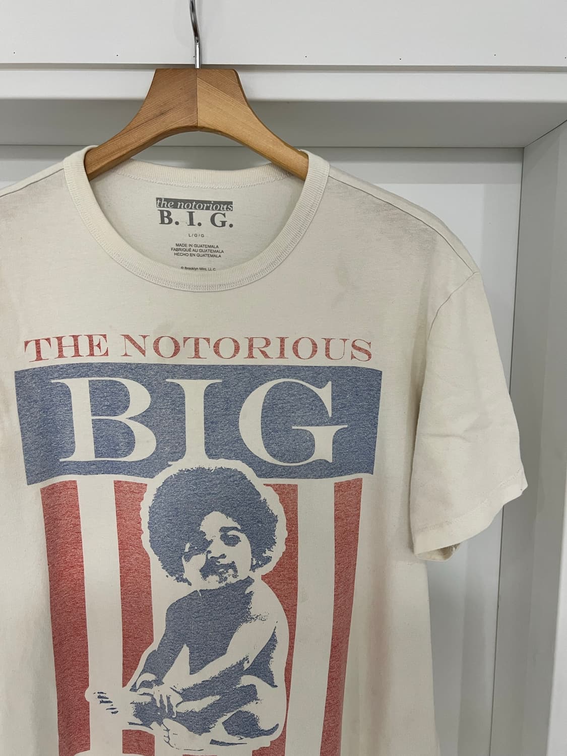 아메리칸 이글 x 비기(Biggie) 콜라보 빈티지 그래픽 반팔 상품이미지3