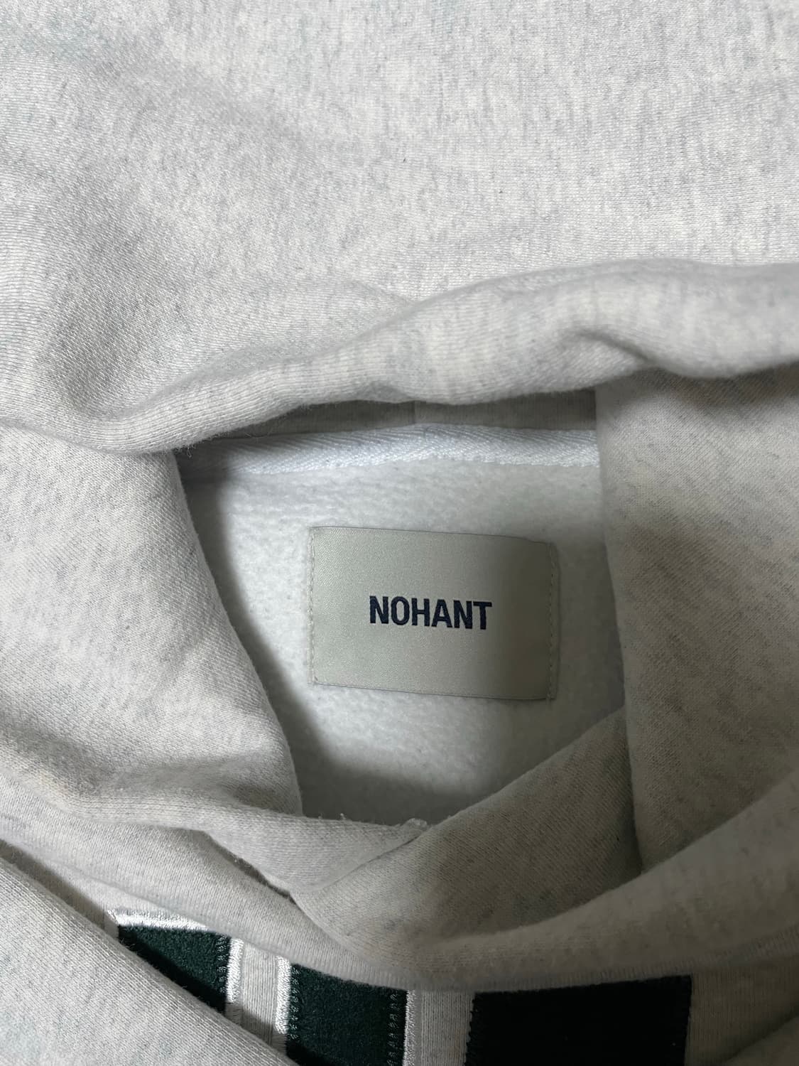 노앙 LONELY/LOVELY FELT HOODIE CREAM 상품이미지7