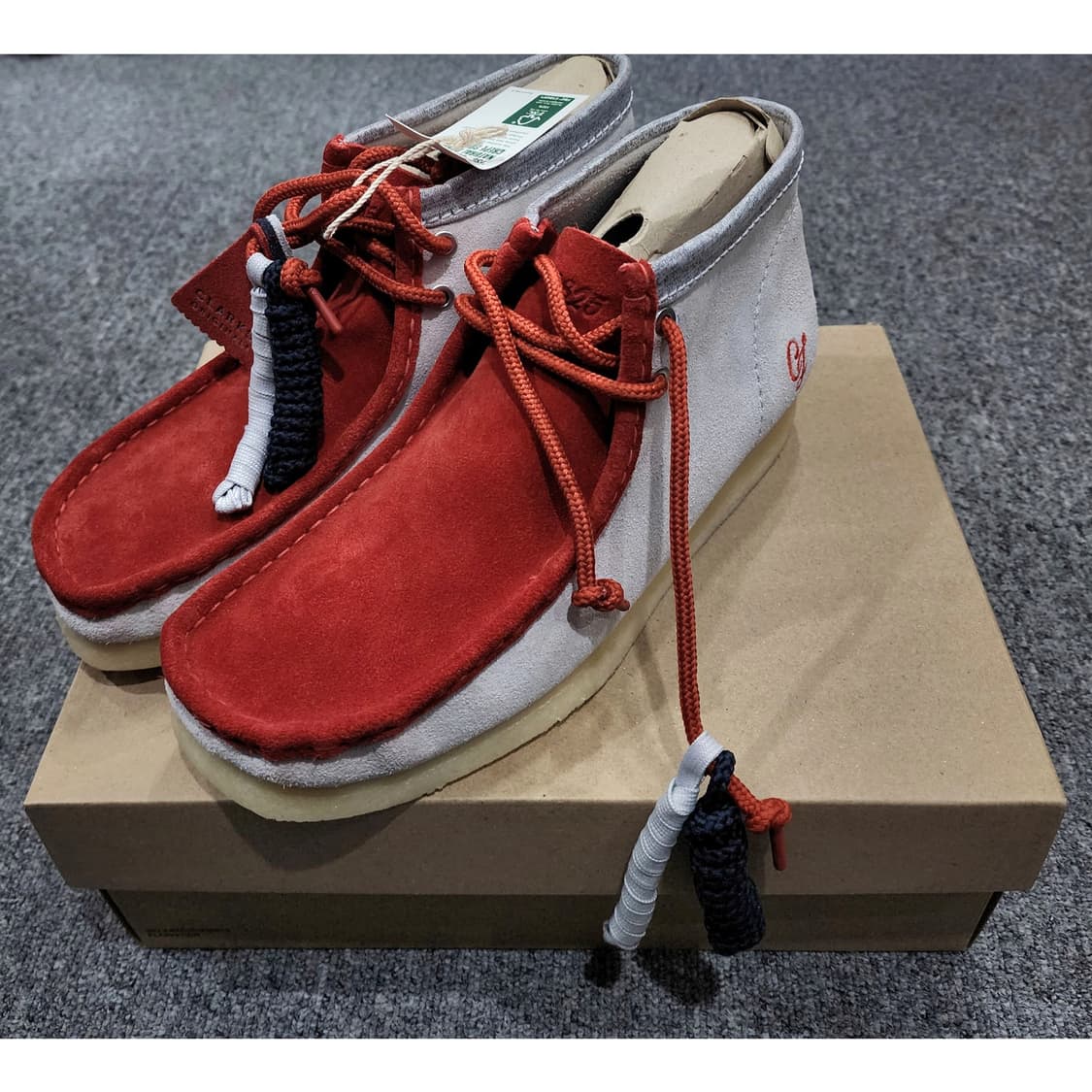 클락스 왈라비 부츠 VCY 스웨이드 UK 9.5 상품이미지1