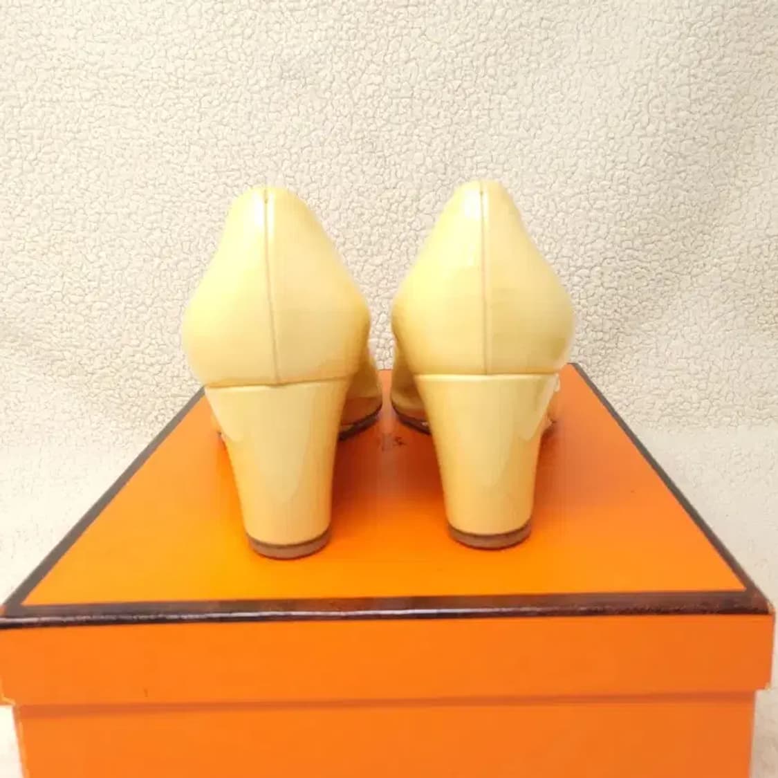 [정품] 페라가모 시시(Sissi) 오픈토 웨지힐 240 상품이미지6