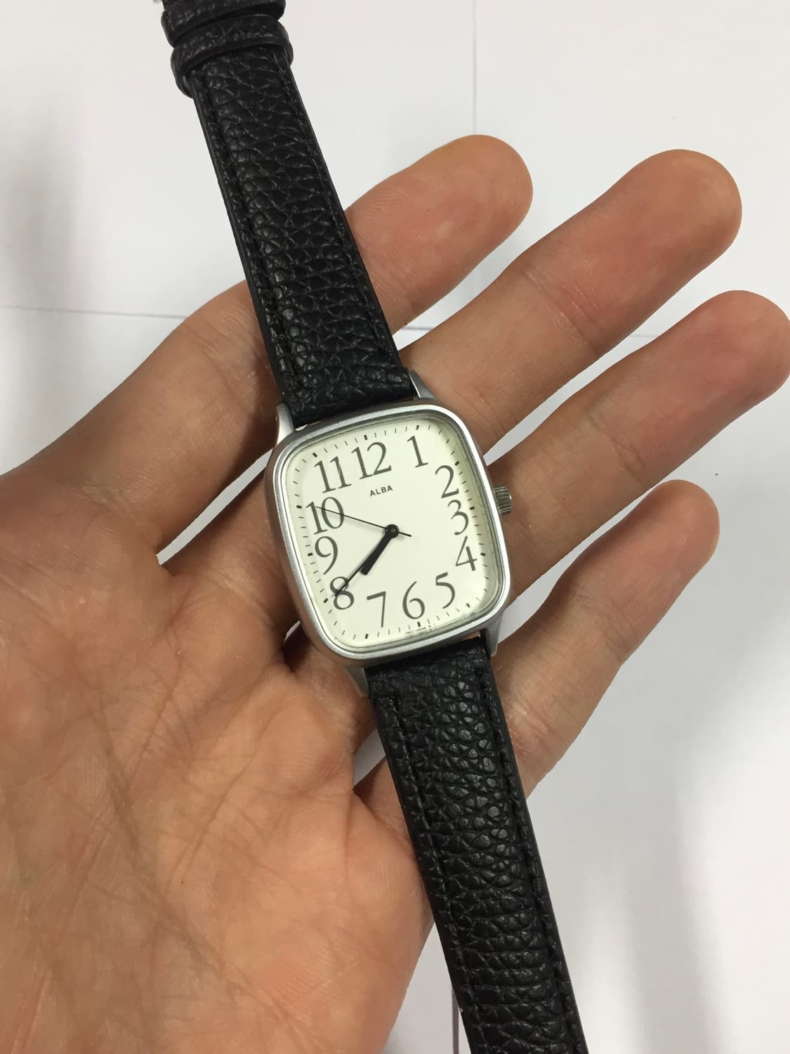 90s seiko alba square arabic quartz 상품이미지4