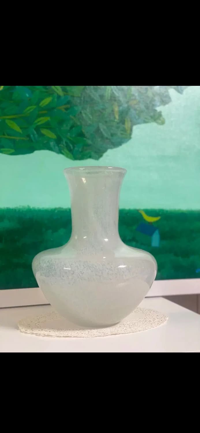 일본 유리공예 화병 아이스 상품이미지3