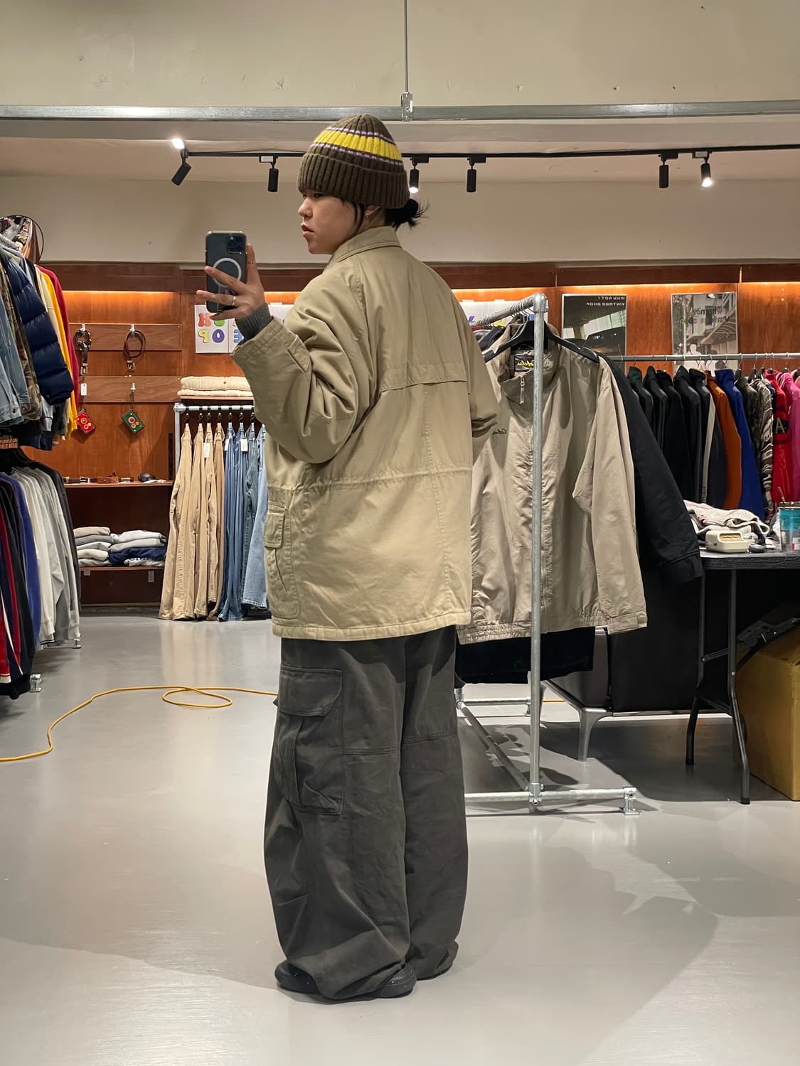 빈티지 코튼 필드 자켓   상품이미지4