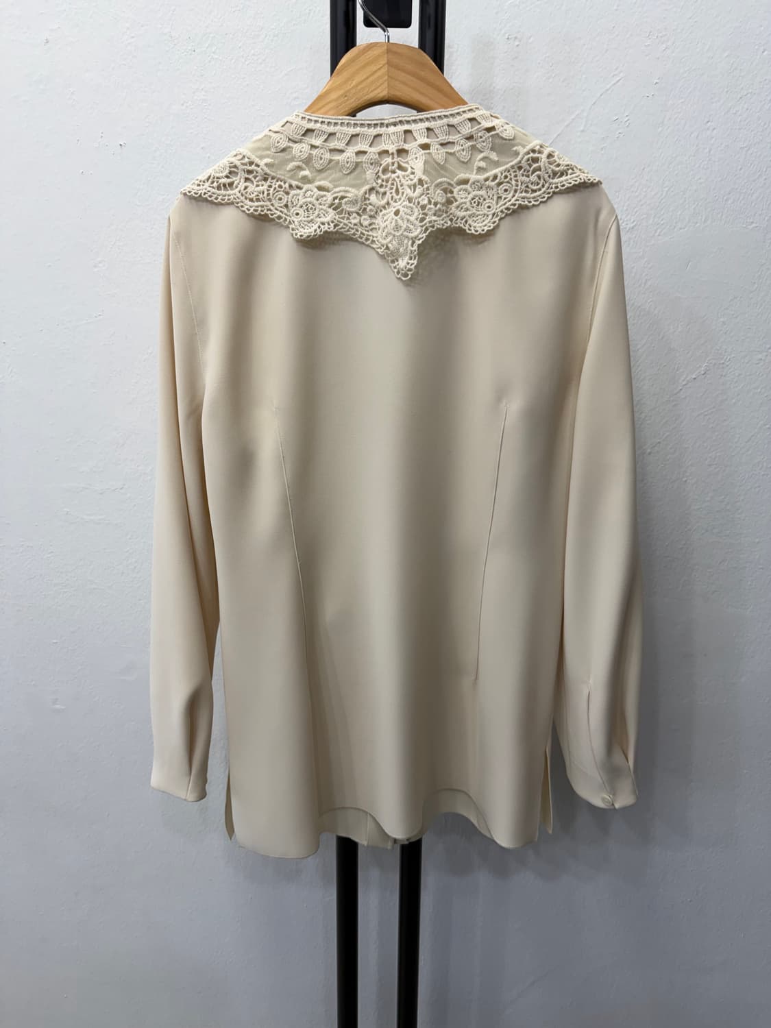 정품) 구호 레이스 블라우스 셔츠 아이보리 4(66) 상품이미지5