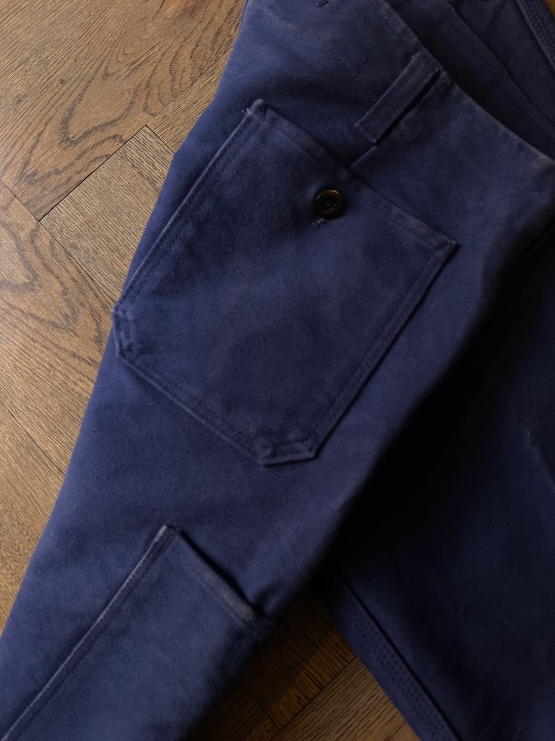 [36]90's Rofa사 빈티지 워싱 몰스킨 프렌치 워크 팬츠 상품이미지6