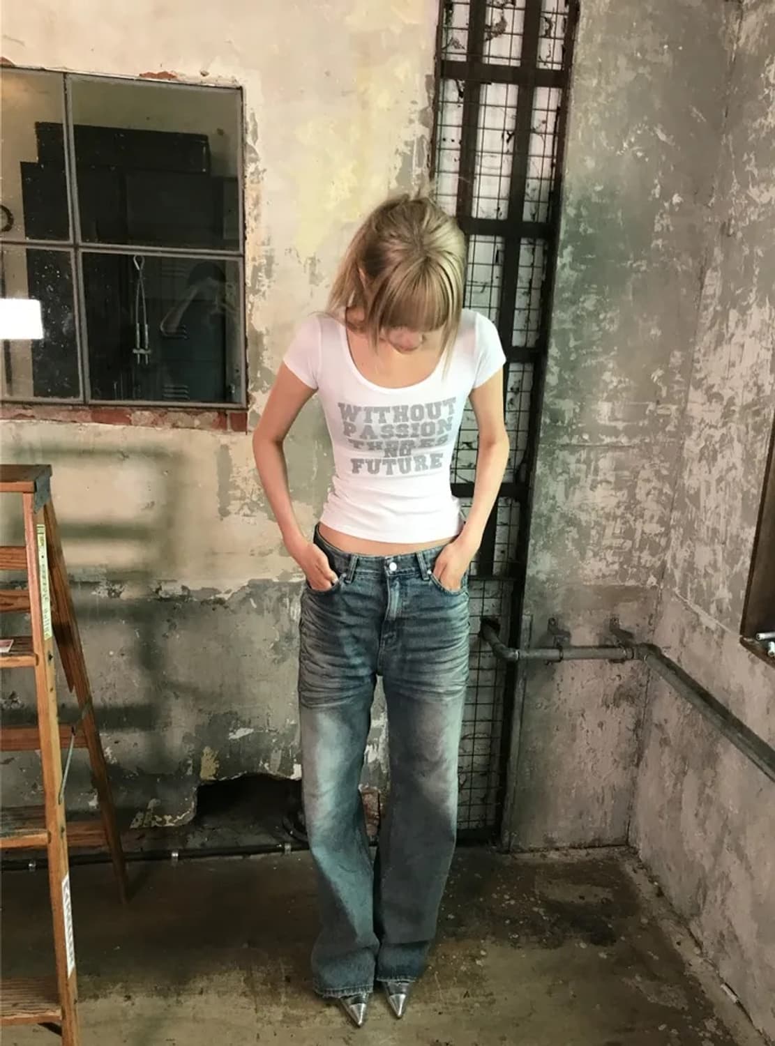 쿄이 OIL WASH LOW SAGGING PANTS 상품이미지5