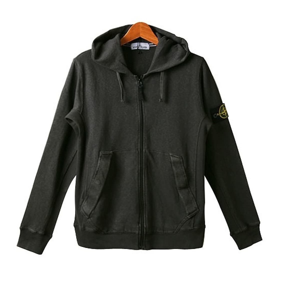 스톤아일랜드 후드집업 다크그레이 상품이미지1