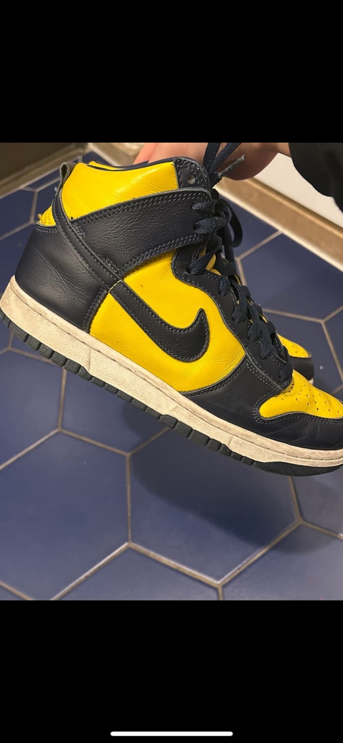 나이키 덩크 하이 SP 메이즈 앤 블루(240) 상품이미지3