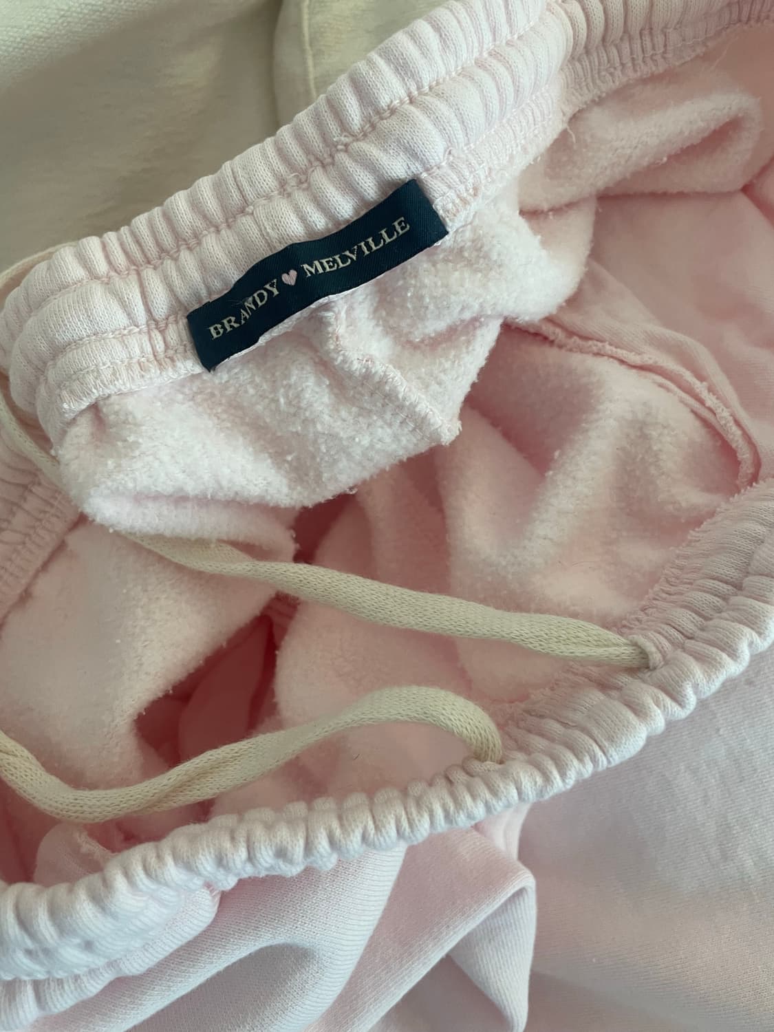 브랜디멜빌 핑크 기모 스웻팬츠 바지 상품이미지4