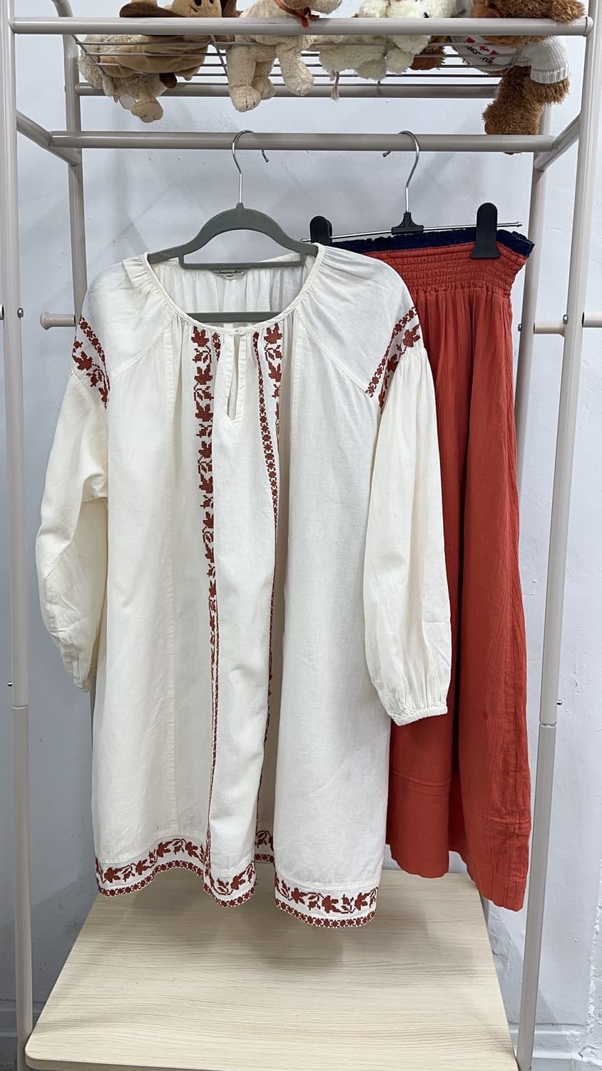 🪵하구미 에스닉 코디세트🪵 원피스 롱스커트 그런지 히피  상품이미지4