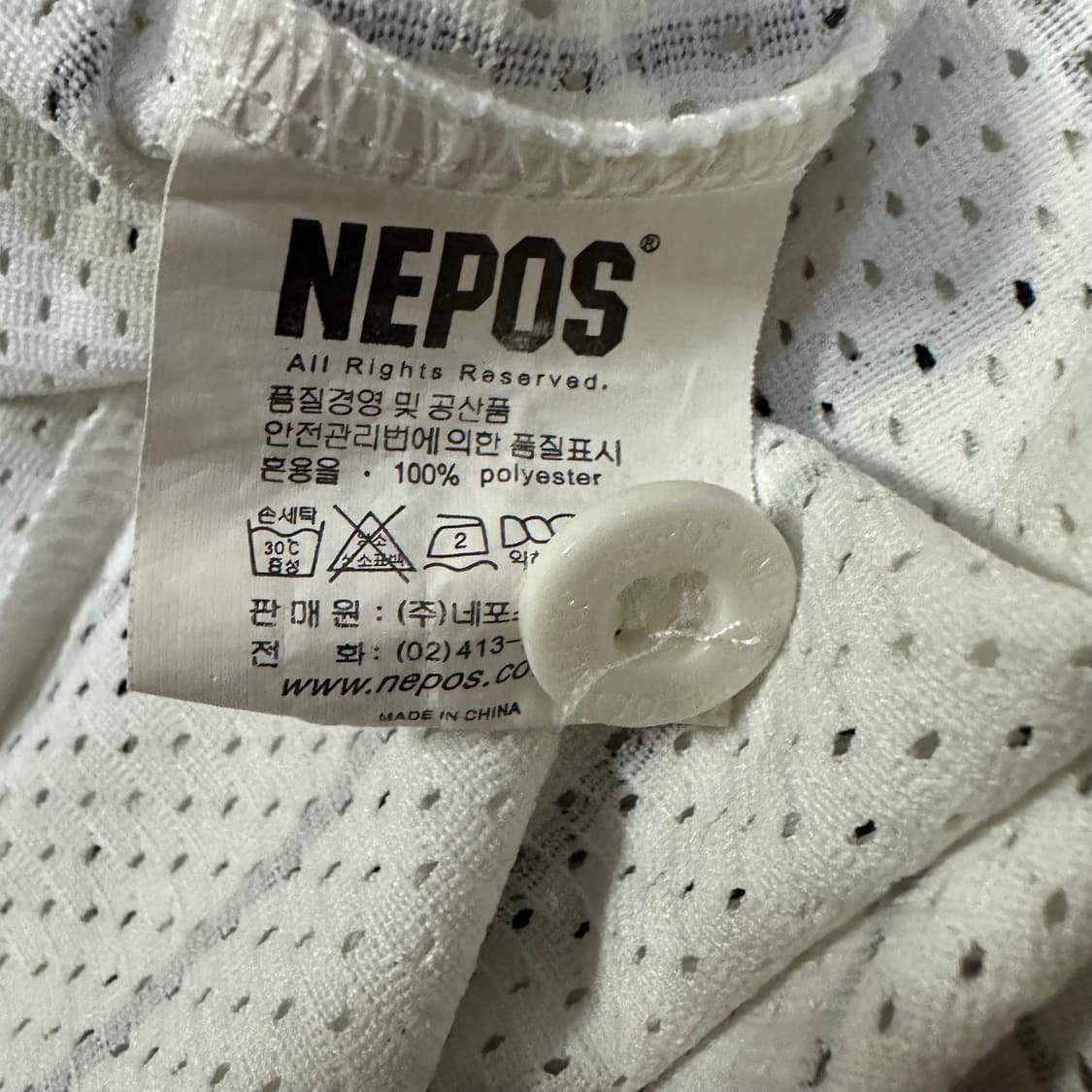 NEPOS 08년도 롯데 자이언츠 무각인 유니폼 상품이미지4