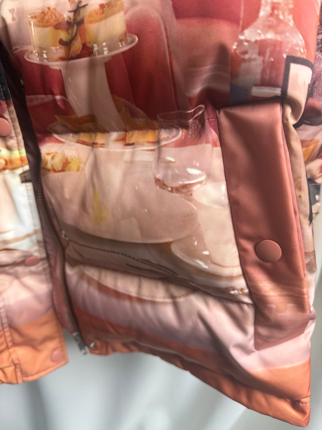 런던 나염 다운 푸퍼 상품이미지9